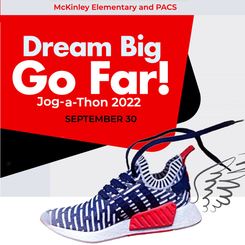 Help us get to the finish line! Dream Big, Run Far! Jog-a-Thon is just 11 days away.